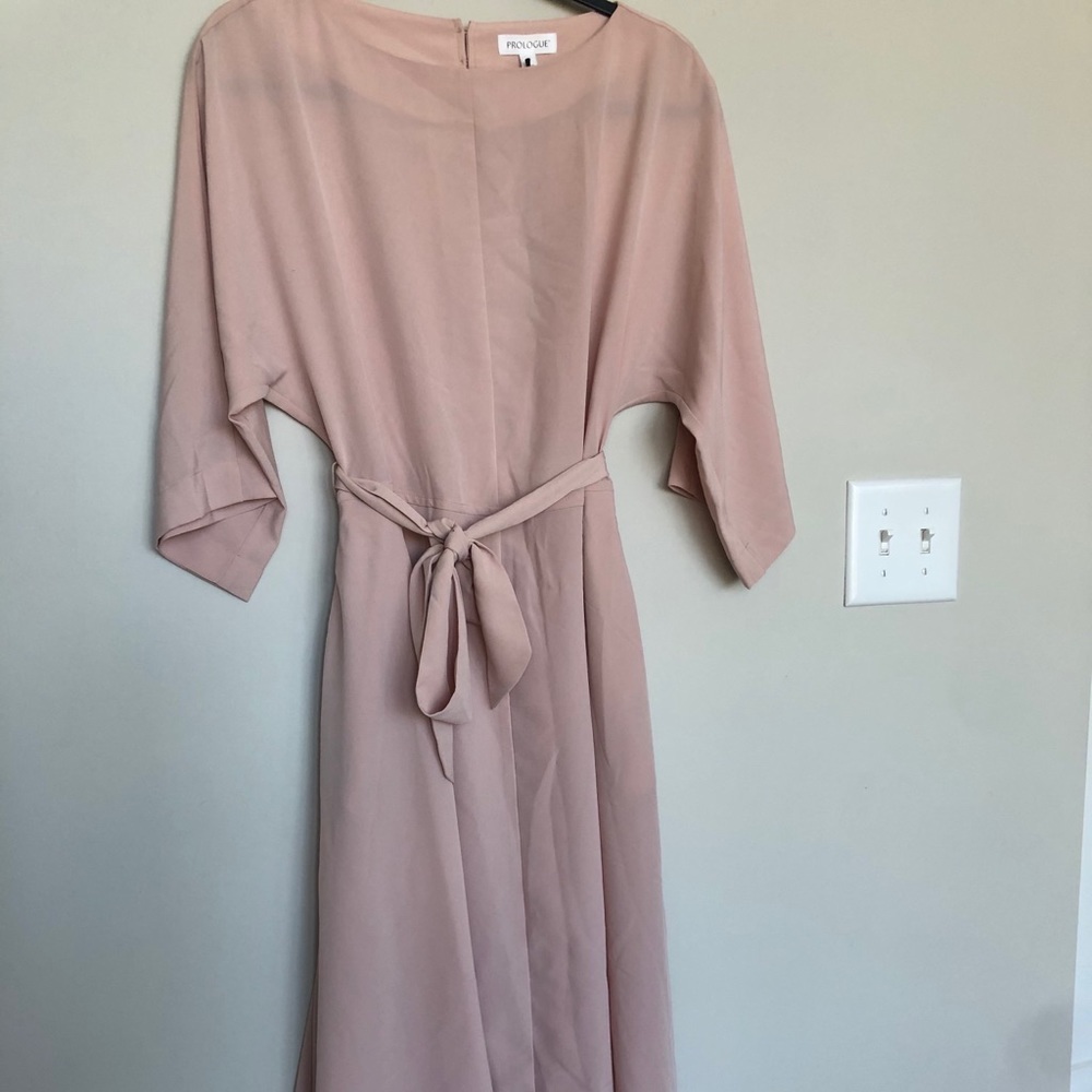 Target Prologue Dolman Sleeve MIDI Dress - Blush